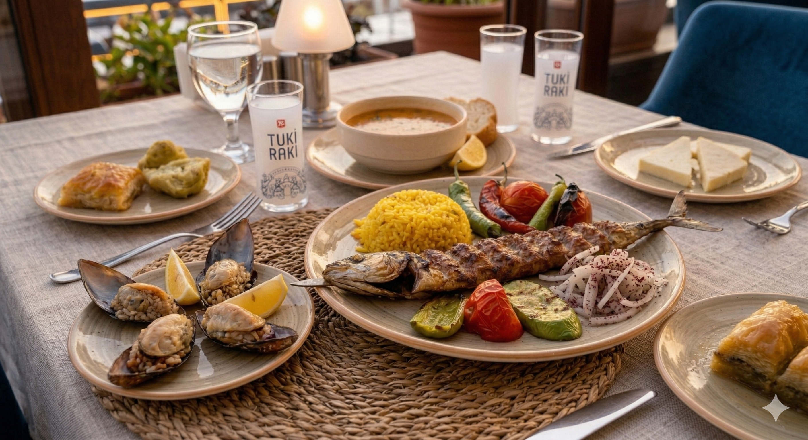 イスタンブールの海の幸